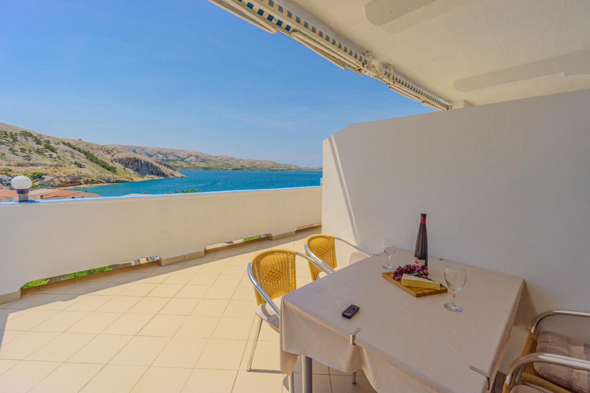 Ferienwohnung Magdalena With Mountain And Seaview Metajna Exterior foto